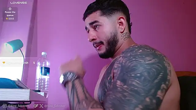 king falconer online show from 04/08/26, 02:02