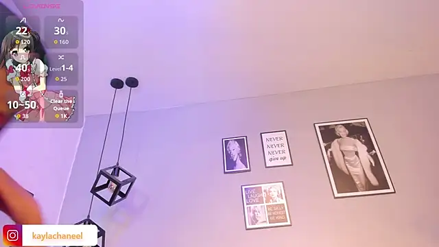 Kaylachannell online show from 02/16/26, 03:38