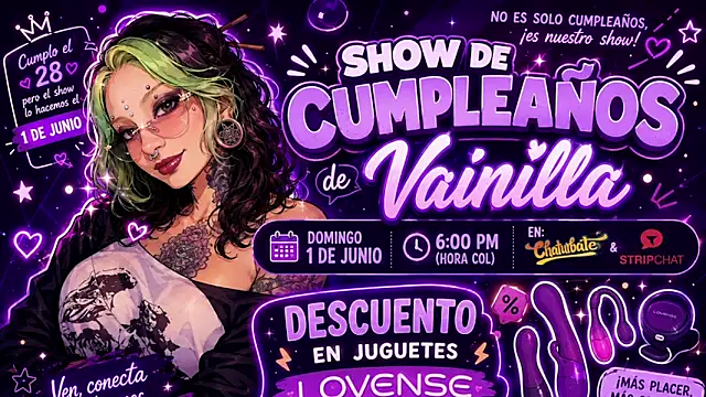 Snapshot of vainilla_doll chatting on 05/24/26, 02:11 vainilla doll online show from 05/24/26, 02:11