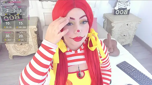 Snapshot of MeganStar__ chatting on 10/31/25, 12:13 MeganStar online show from 10/31/25, 12:13