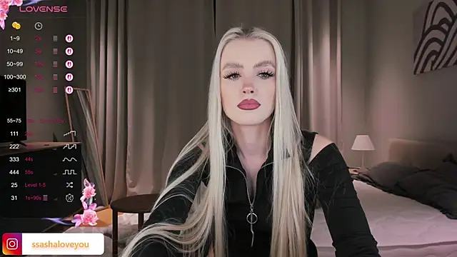 sashaloveyou online show from 10/18/25, 09:50