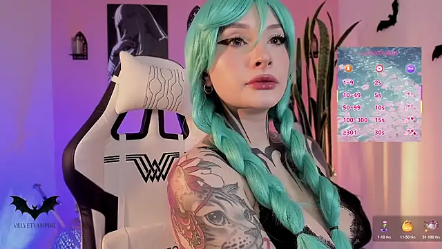 VelvetVampiree online show from 11/26/25, 03:50