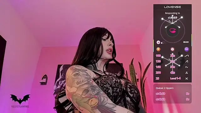 VelvetVampiree online show from 11/06/25, 03:10