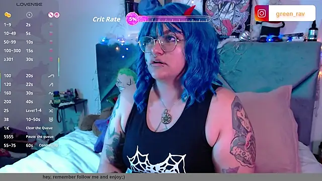 XxGreenGoodxX online show from 12/21/25, 05:20