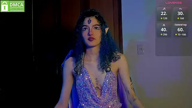 Bluedarkelf888 online show from 09/25/25, 07:09