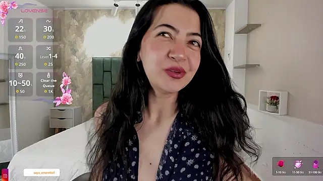 Snapshot of Saya_Amaretto1 chatting on 02/16/26, 10:18 Saya Amaretto1 online show from 02/16/26, 10:18