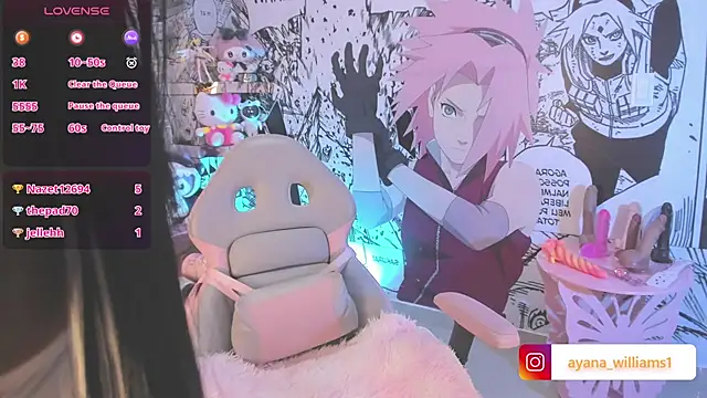 Baby ayana  online show from 11/13/25, 02:15