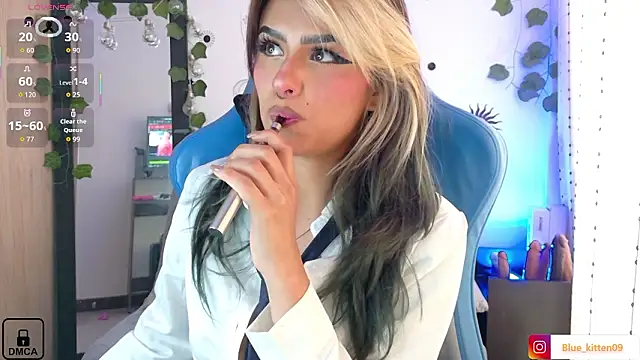 blue kitten online show from 02/28/26, 10:20