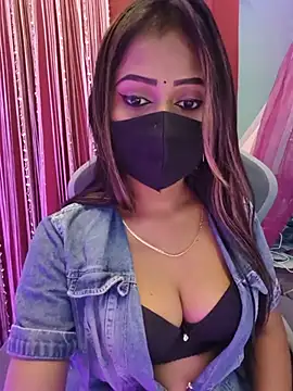 Snapshot of Puja-baby chatting on 06/30/26, 02:50 Puja-baby online show from 06/30/26, 02:50