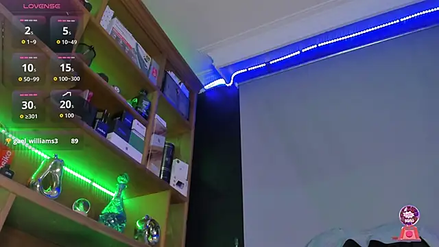 Snapshot of Gael_williams1 chatting on 10/23/25, 05:11 Gael williams1 online show from 10/23/25, 05:11