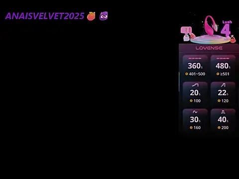 anaisvelvet2025 online show from 10/04/25, 01:18