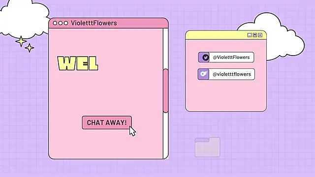 violetttflowers online show from 10/27/25, 10:54