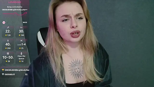 AngelicaHollywood online show from 10/22/25, 09:03