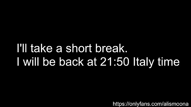 Alismoona online show from 03/16/26, 08:44