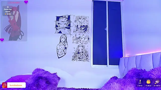 Kuro Vall online show from 10/25/25, 10:54