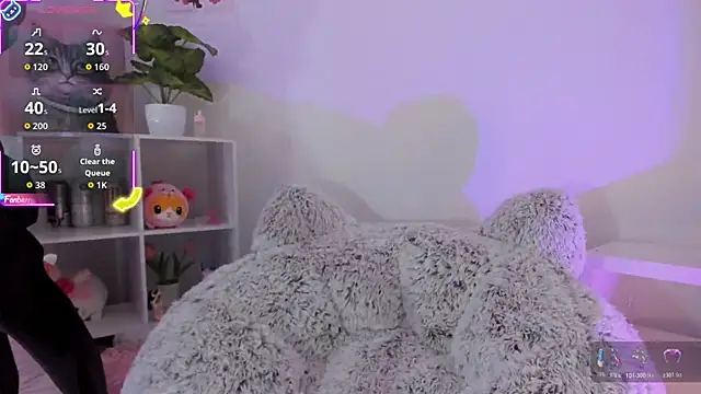 akame meow online show from 10/21/25, 03:00