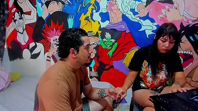 RoxyandAron2 online show from 12/02/25, 03:14