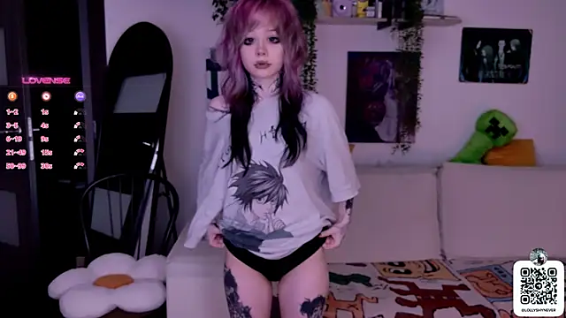 Lollyshy online show from 10/13/25, 01:02