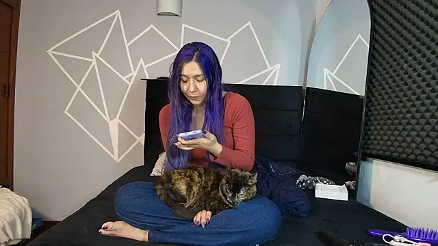 Snapshot of karlamoon23 chatting on 02/19/26, 01:24 karlamoon23 online show from 02/19/26, 01:24