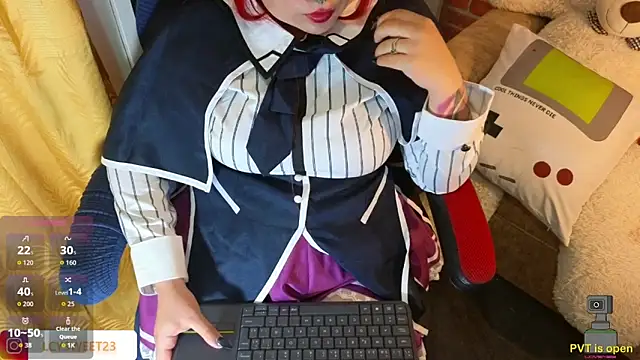 Lucycosplay777 online show from 10/18/25, 09:06