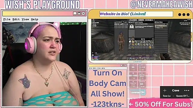 nevermakeawish online show from 04/23/26, 11:05