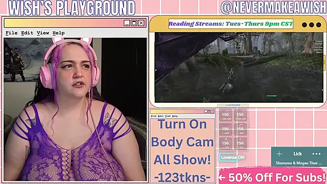 nevermakeawish online show from 04/29/26, 10:30