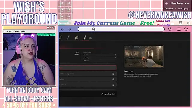 nevermakeawish online show from 04/10/26, 05:47