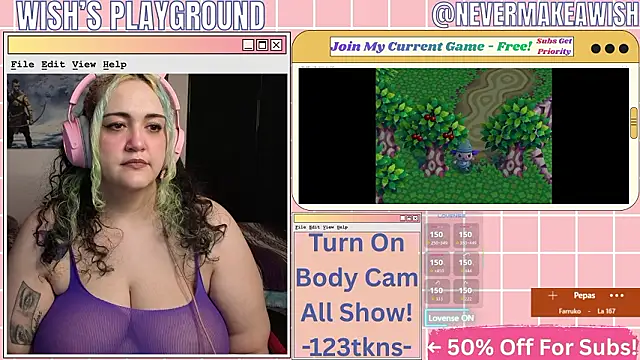 nevermakeawish online show from 03/14/26, 10:21