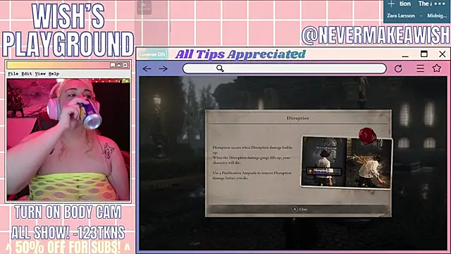 nevermakeawish online show from 04/05/26, 05:14