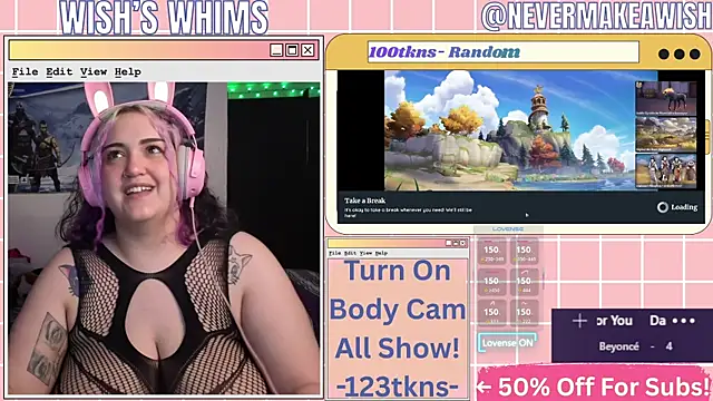 nevermakeawish online show from 05/19/26, 09:27