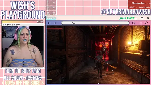 Snapshot of nevermakeawish chatting on 02/28/26, 05:07 nevermakeawish online show from 02/28/26, 05:07