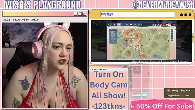 nevermakeawish online show from 04/07/26, 09:44