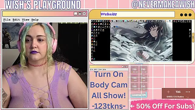 nevermakeawish online show from 03/15/26, 09:38