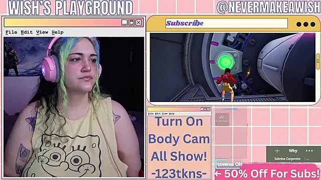 Snapshot of nevermakeawish chatting on 02/26/26, 04:51 nevermakeawish online show from 02/26/26, 04:51