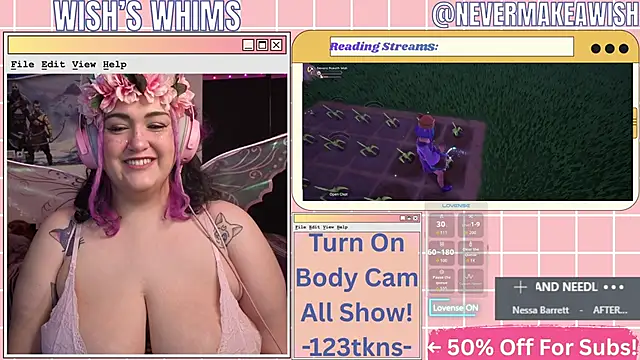nevermakeawish online show from 05/26/26, 10:13
