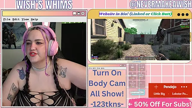 nevermakeawish online show from 05/14/26, 10:01