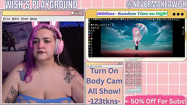 nevermakeawish online show from 05/05/26, 09:45