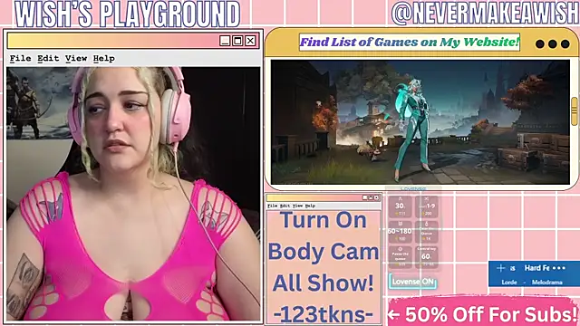 nevermakeawish online show from 03/29/26, 09:33