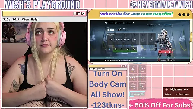 nevermakeawish online show from 04/03/26, 04:46