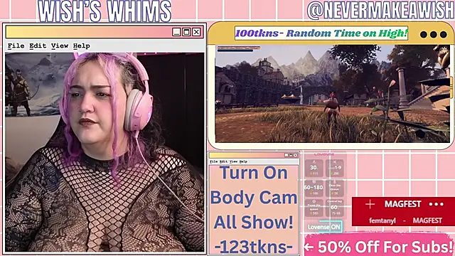 nevermakeawish online show from 06/05/26, 08:53