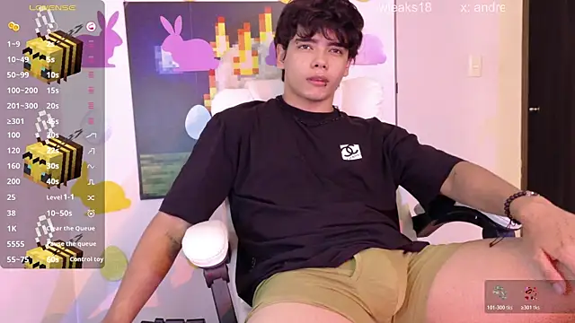 an drew18 online show from 04/23/26, 02:19