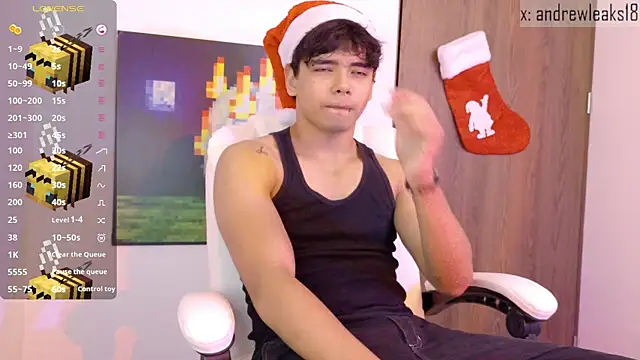 an drew18 online show from 12/14/25, 03:24