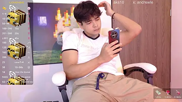 an drew18 online show from 03/14/26, 12:55