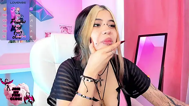 pinkk deemon online show from 11/10/25, 02:11