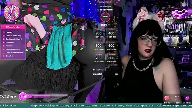 Snapshot of LadyMarzanna chatting on 09/27/25, 02:12 LadyMarzanna online show from 09/27/25, 02:12