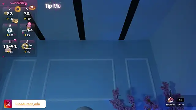 Cloedurant online show from 09/16/25, 07:37