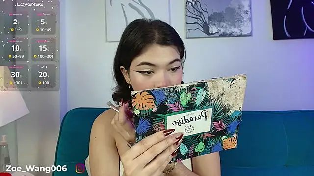 Zoe wang online show from 12/04/25, 01:43