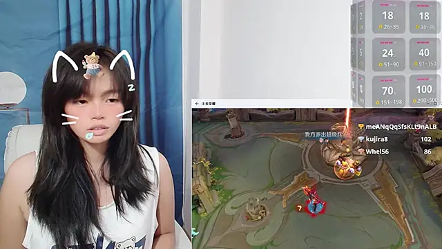 Duolamei online show from 10/14/25, 02:17