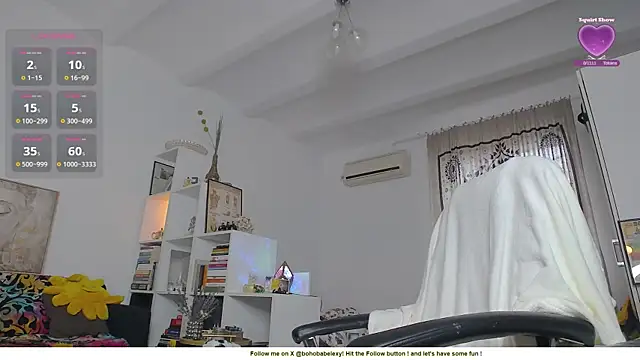 Snapshot of BohoBabeLexy chatting on 11/21/25, 07:40 BohoBabeLexy online show from 11/21/25, 07:40