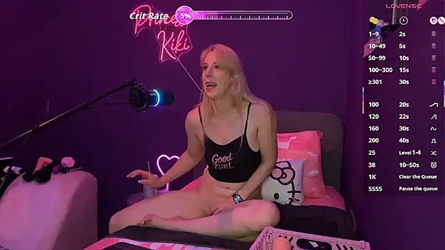 PrincessKikiZa online show from 02/19/26, 07:44